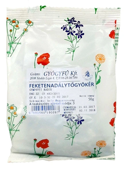 Gyógyfű tea feketenadálytőgyökér 50 g
