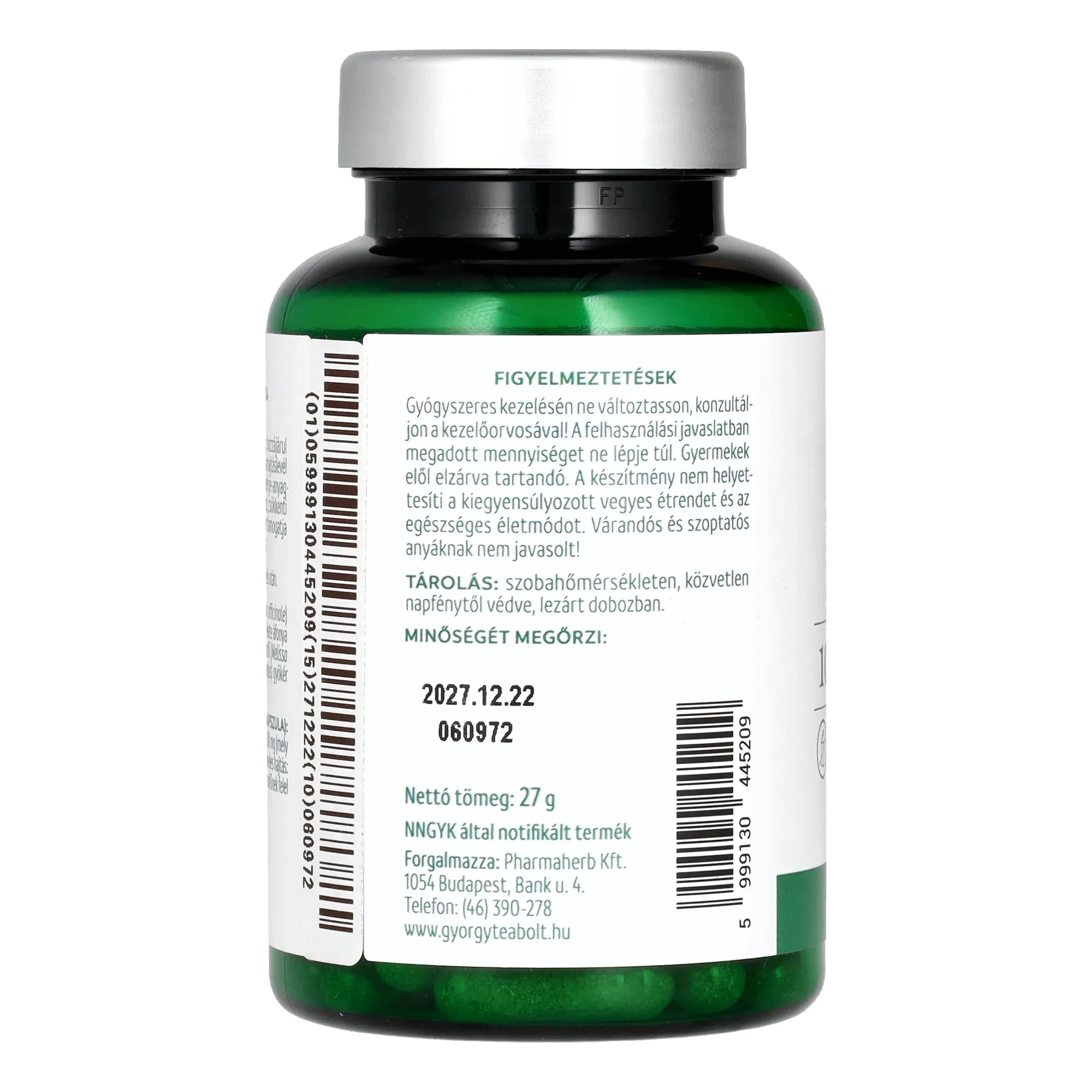 Györgytea Diabess Kapszula 60db