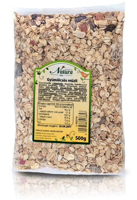 Natura Gyümölcsös müzli  500 g