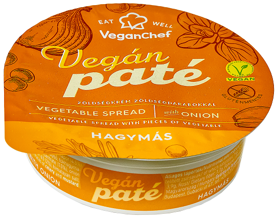 VeganChef Paté Zöldségkrém Hagymás 110g
