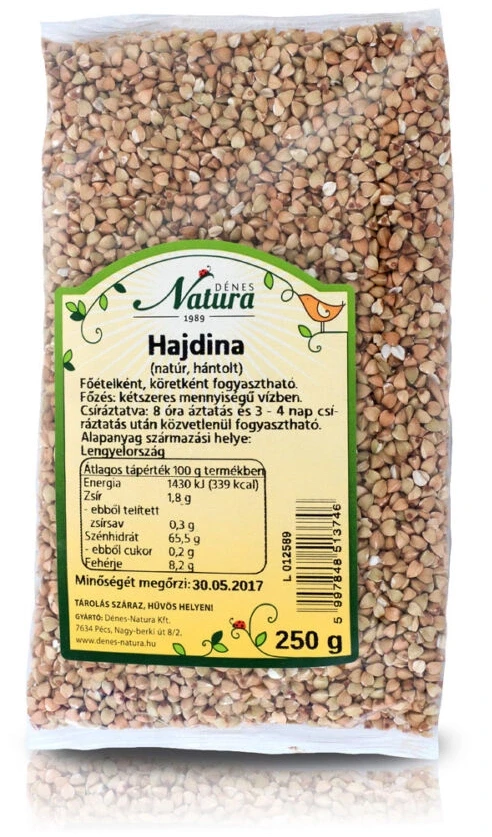 Natura Hajdina natur 0,25kg
