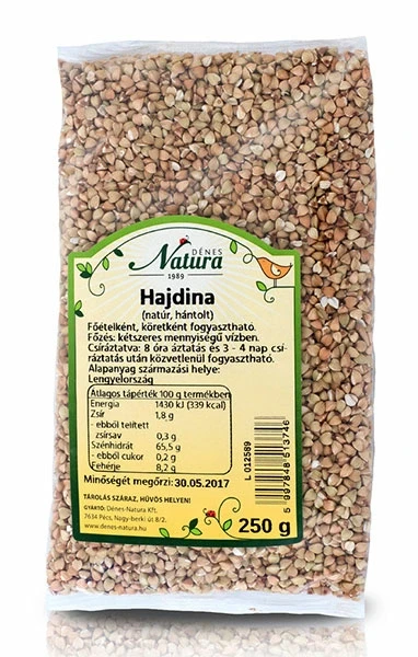 Hajdina enyhén pirított 250g (Dénes Natura)