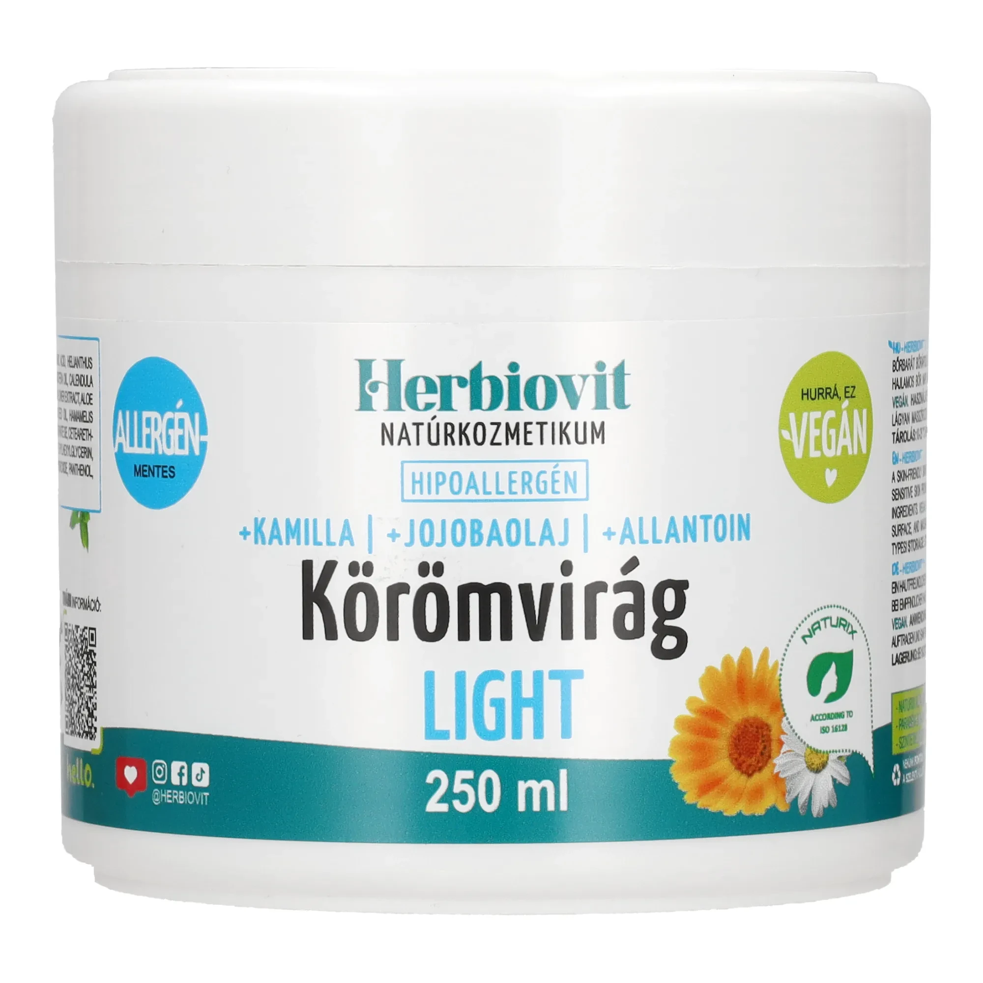Herbiovit Körömvirág Light 250ml