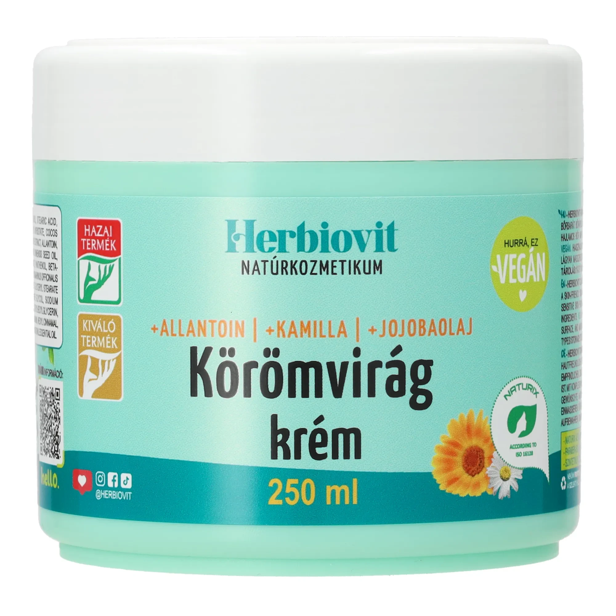 Herbiovit Körömvirág krém 250 ml