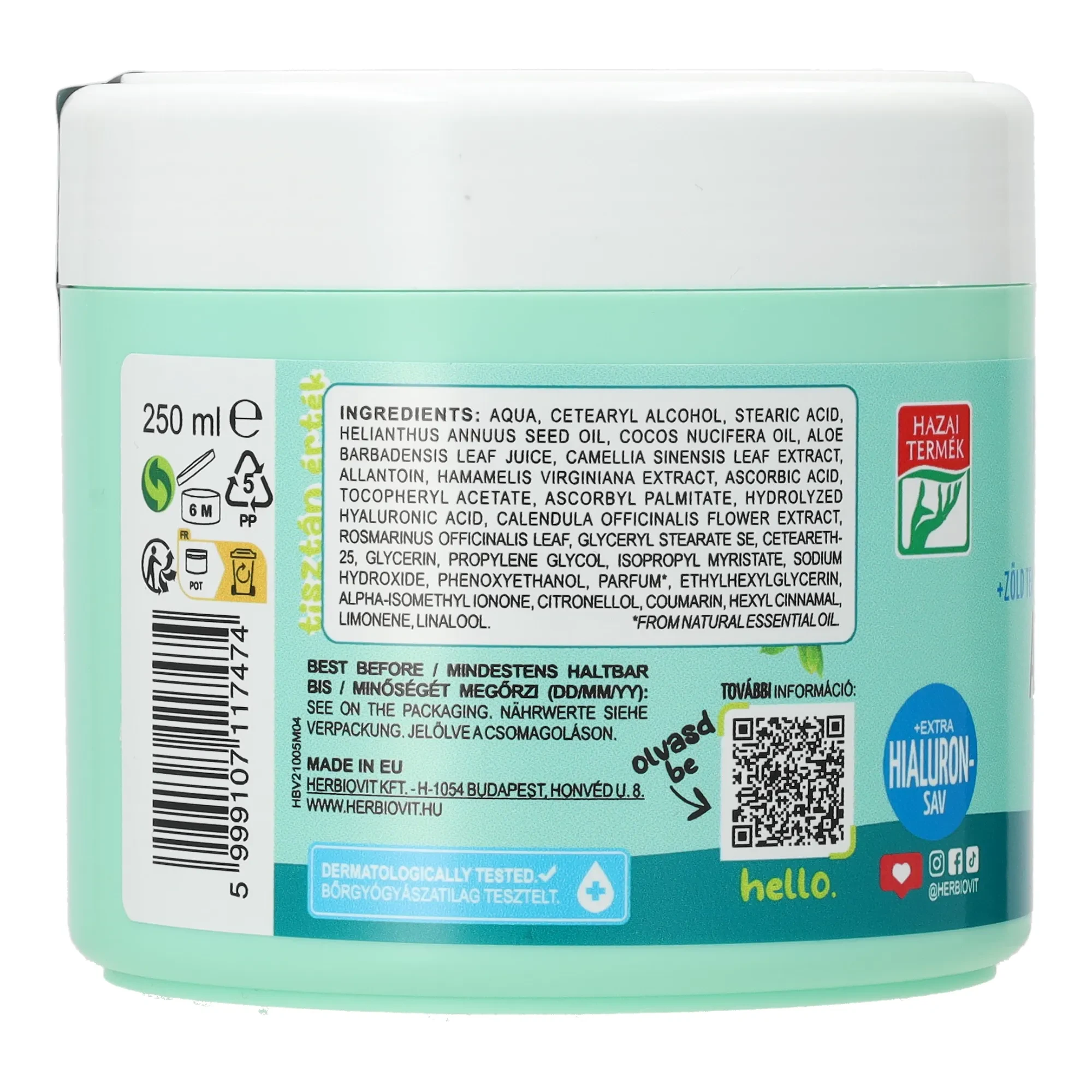 Herbiovit Aloe Vera krém 250ml