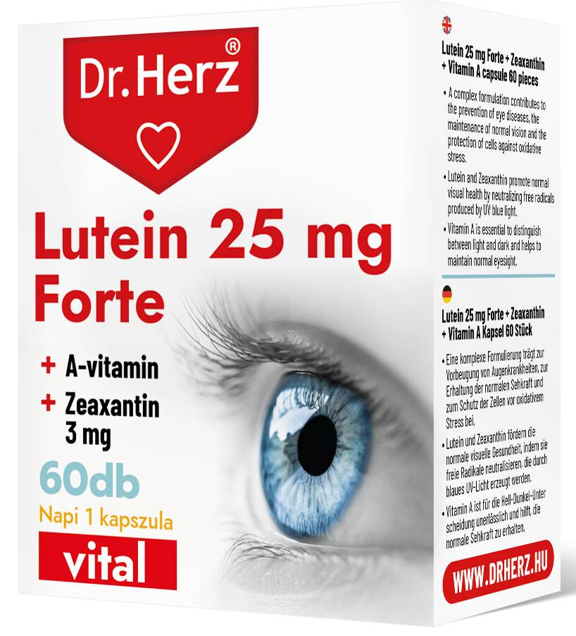 Dr.Herz Lutein 25 mg Forte (60 db)