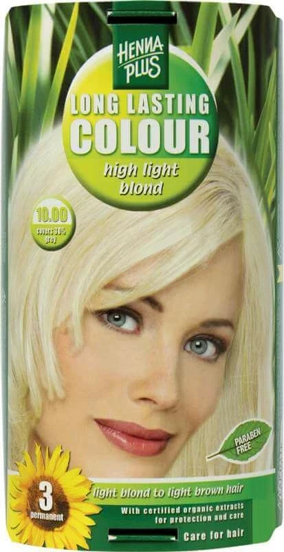 HennaPlus 1db 10.00 magasfényű szőke
