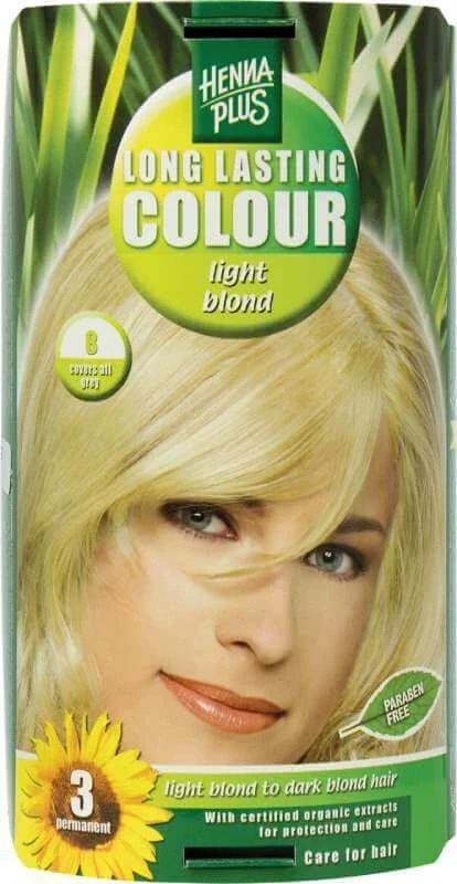 HennaPlus 1db 8 világosszőke hajfesték