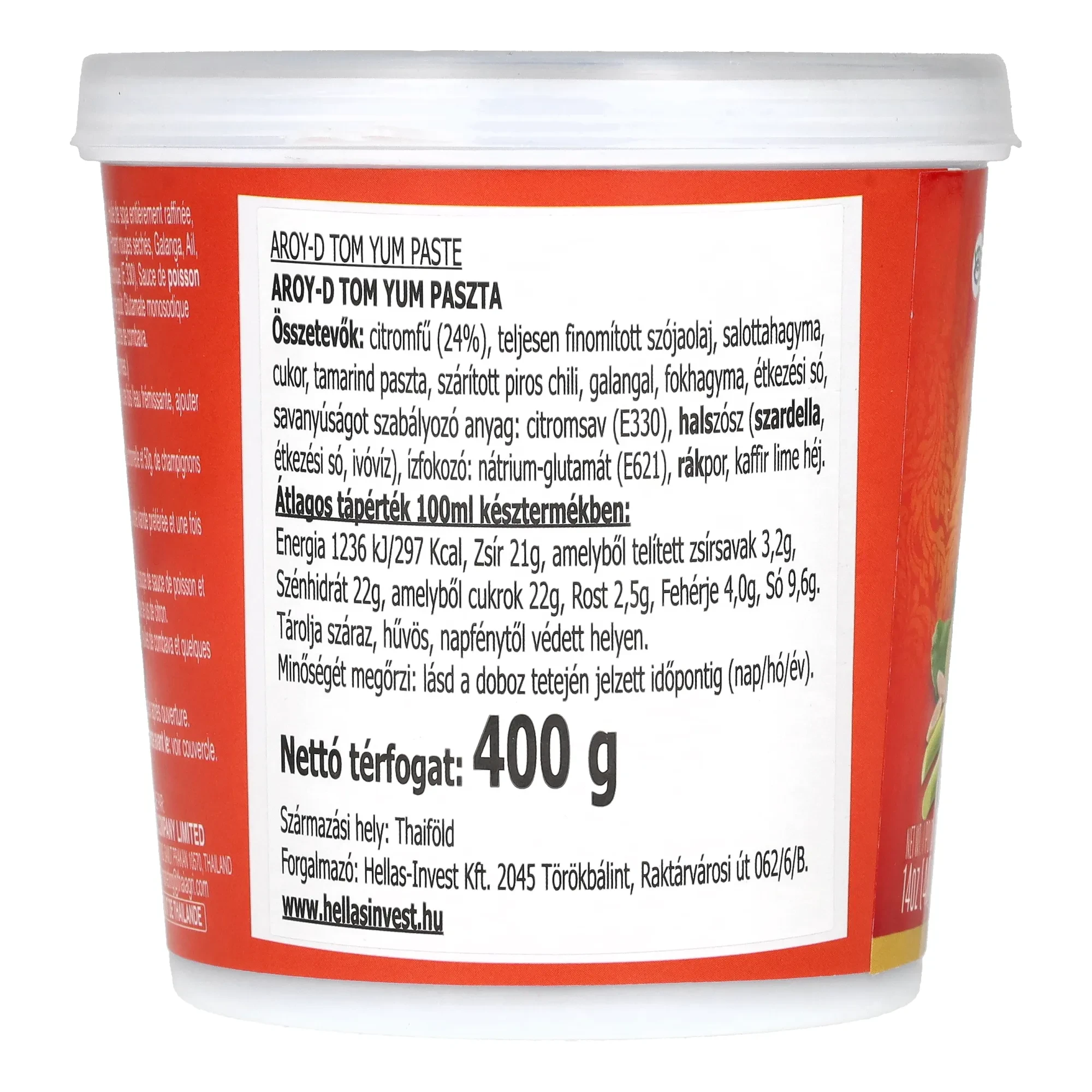 AROY-D Tom Yum Paszta 400g