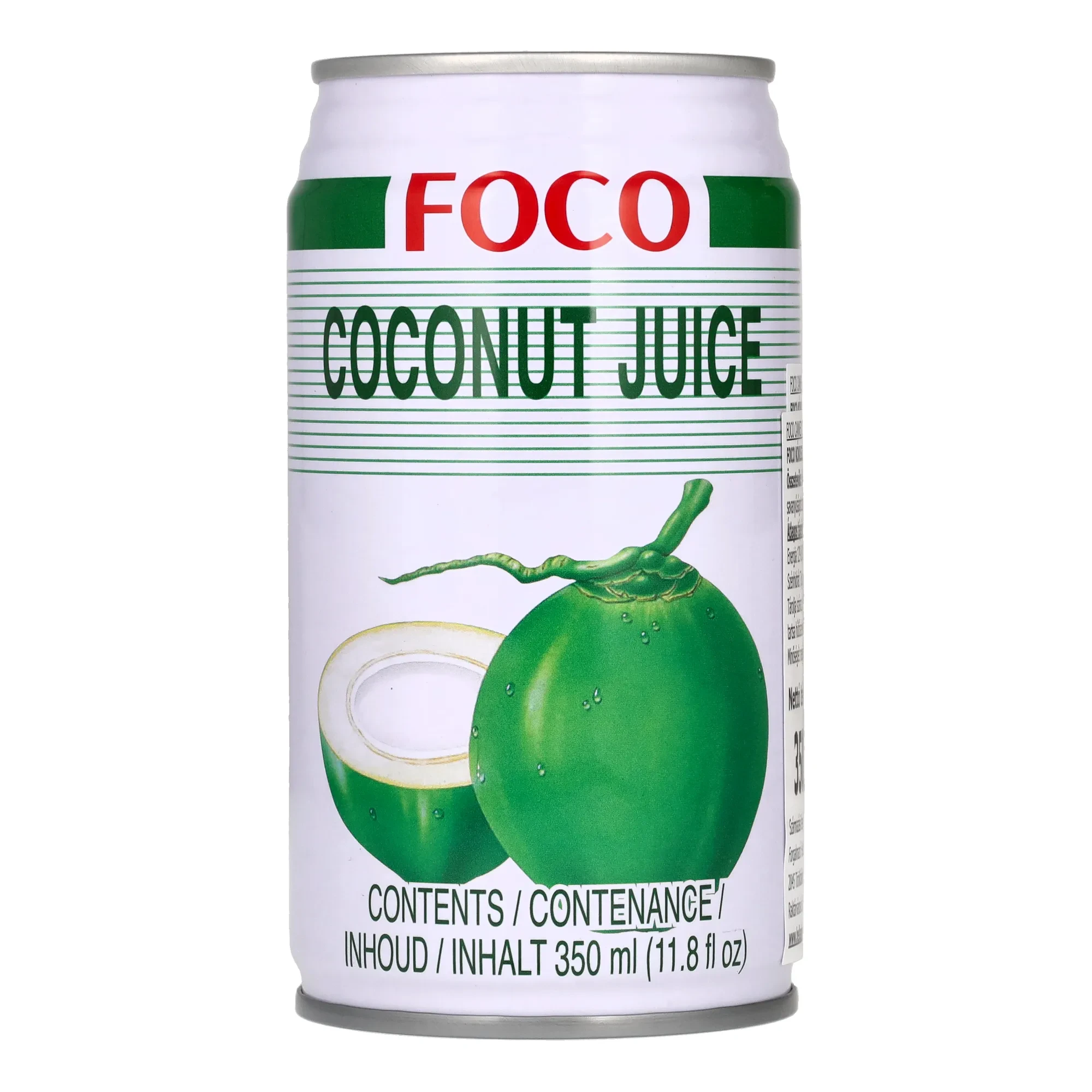 FOCO Kókusz Juice Ital Can 350 ml