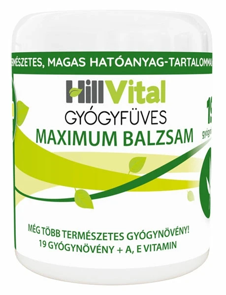 Hillvital Gyógyfüves Mesterbalzsam Maximum 250 ml