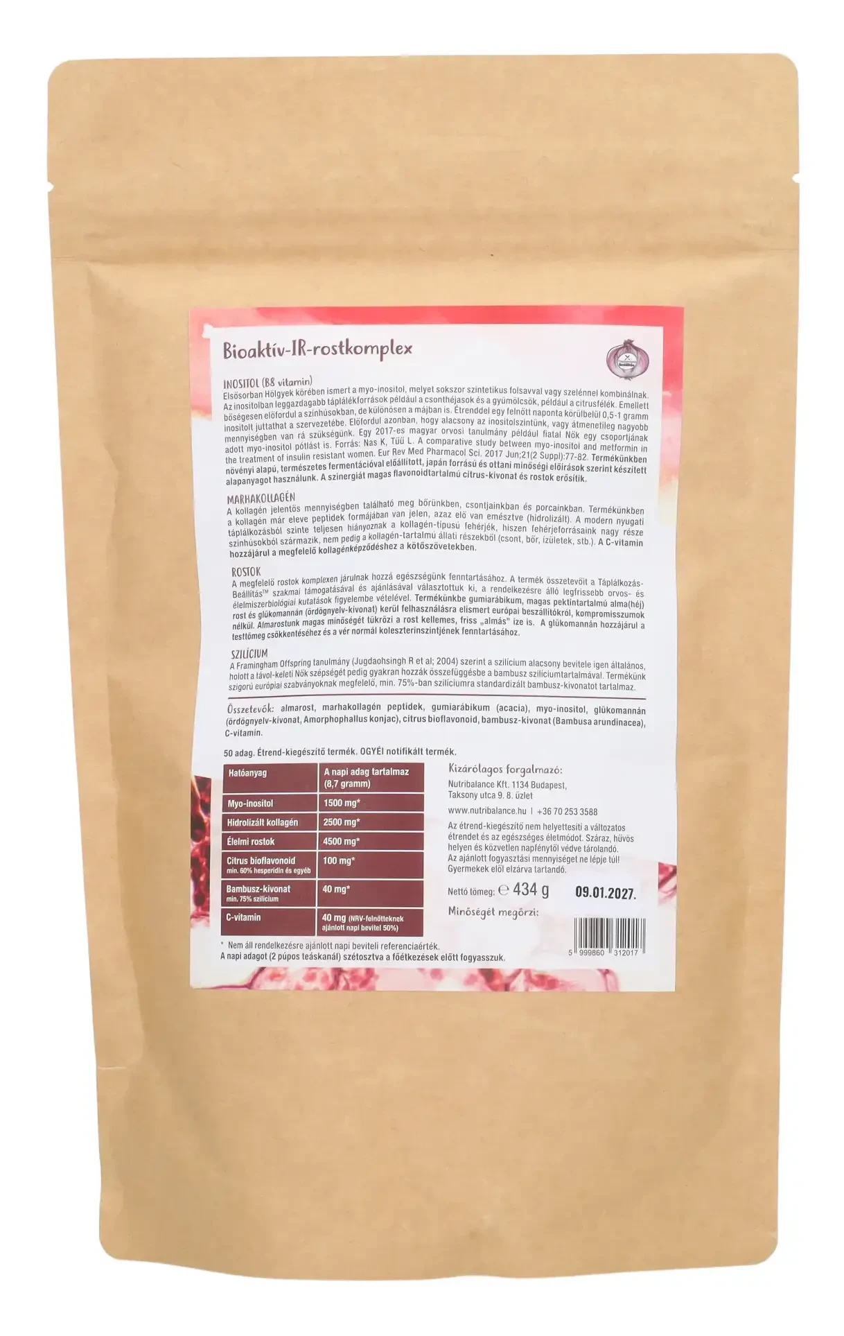 BioAktív-IR-rostkomplex 434g