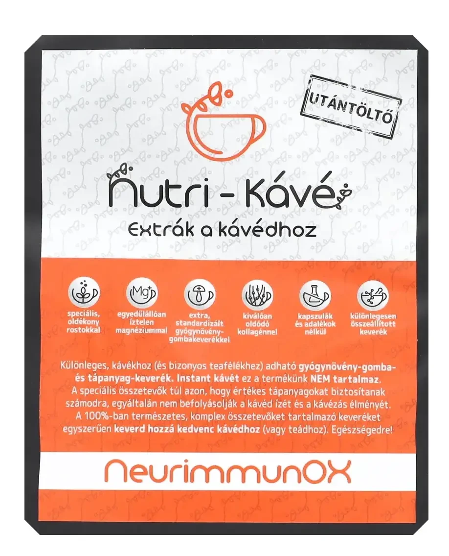 NUTRI-KÁVÉ UTÁNTÖLTŐ 225G