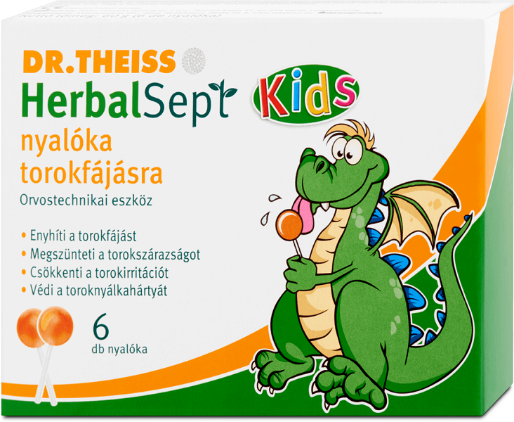 HErbalsept nyalóka torokfájásra 6db