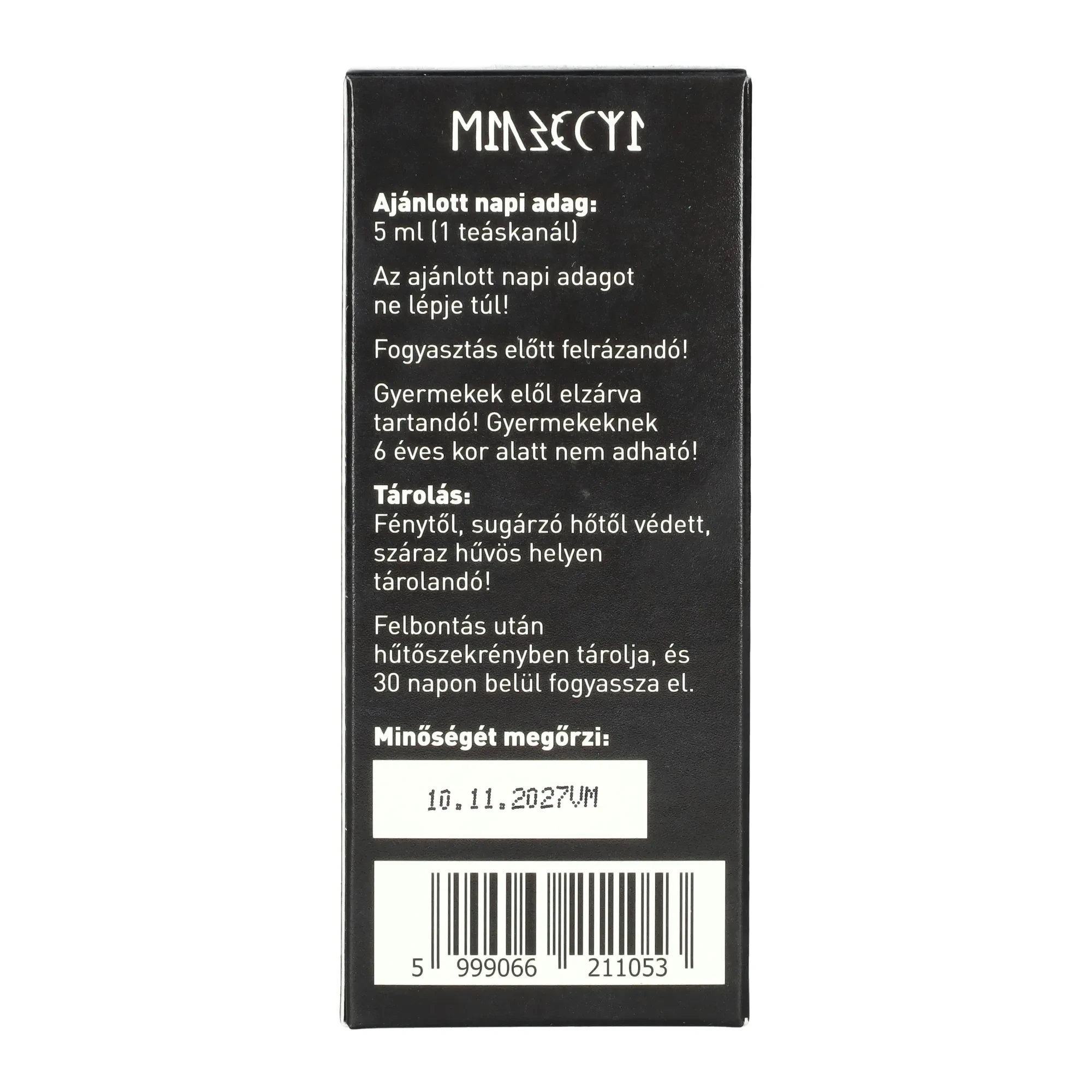 VasMenta szirup 150ml