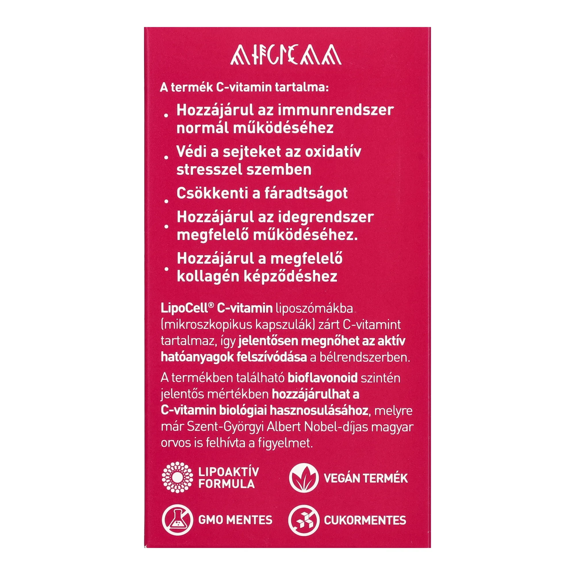 LIPOCELL C-vitamin liposzomális étrend kiegészítő 250ml