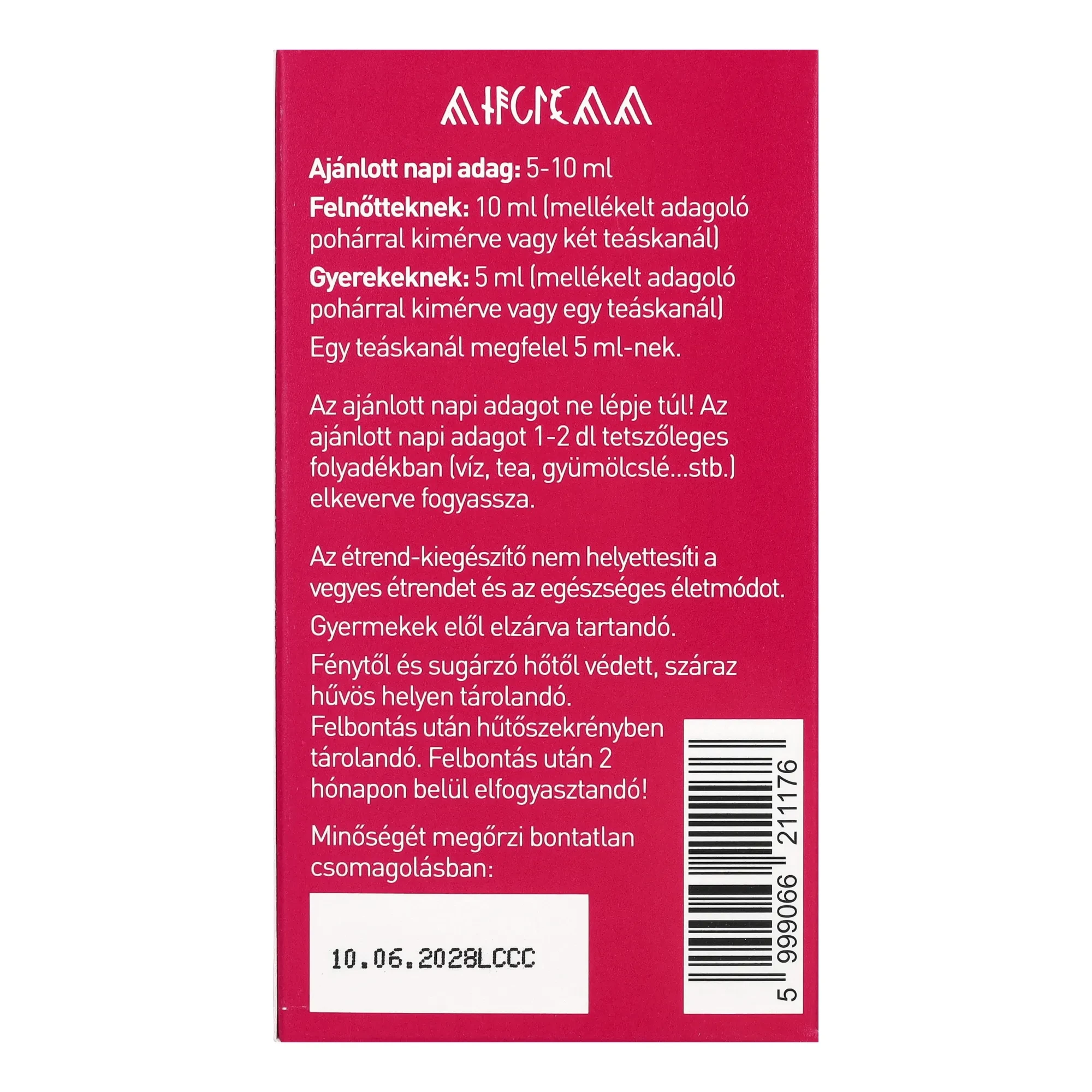 LIPOCELL C-vitamin liposzomális étrend kiegészítő 250ml