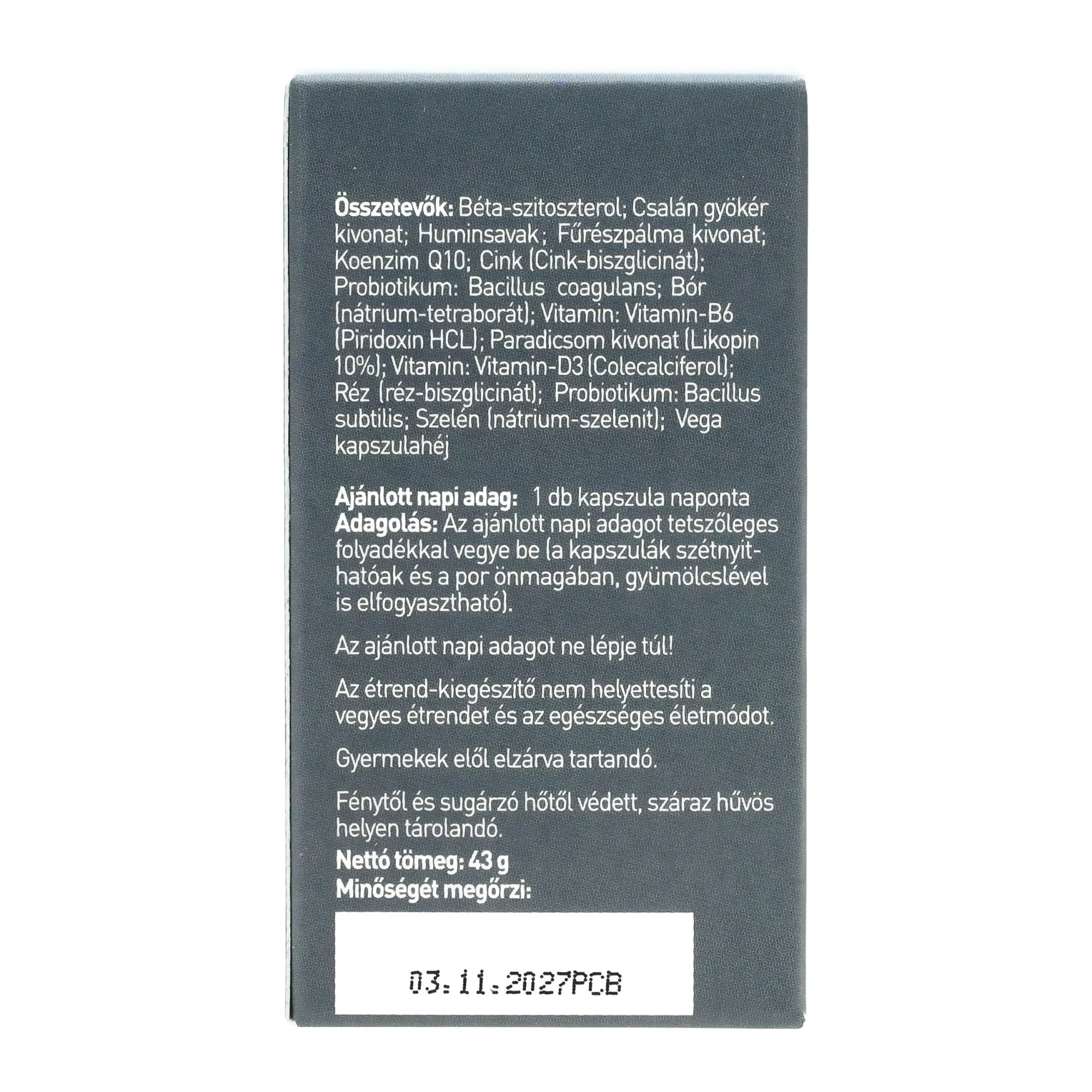 ProstaCell kapszula étrend-kiegészítő 60db