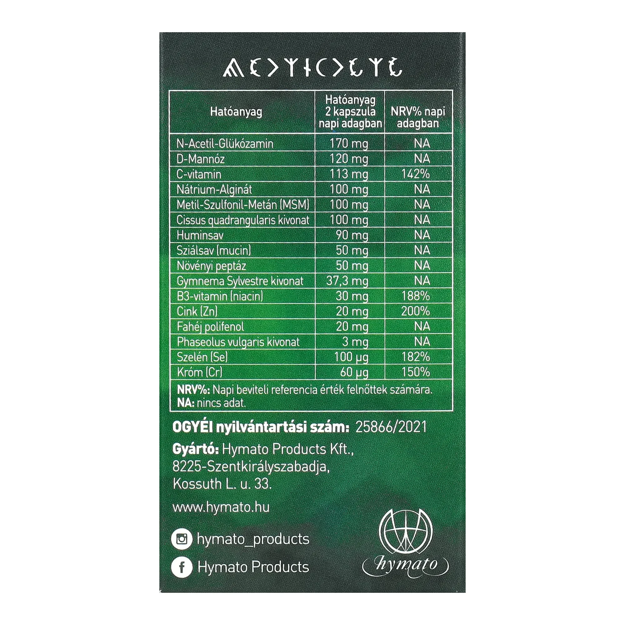 Lektino kapszula étrend-kiegészítő 60db