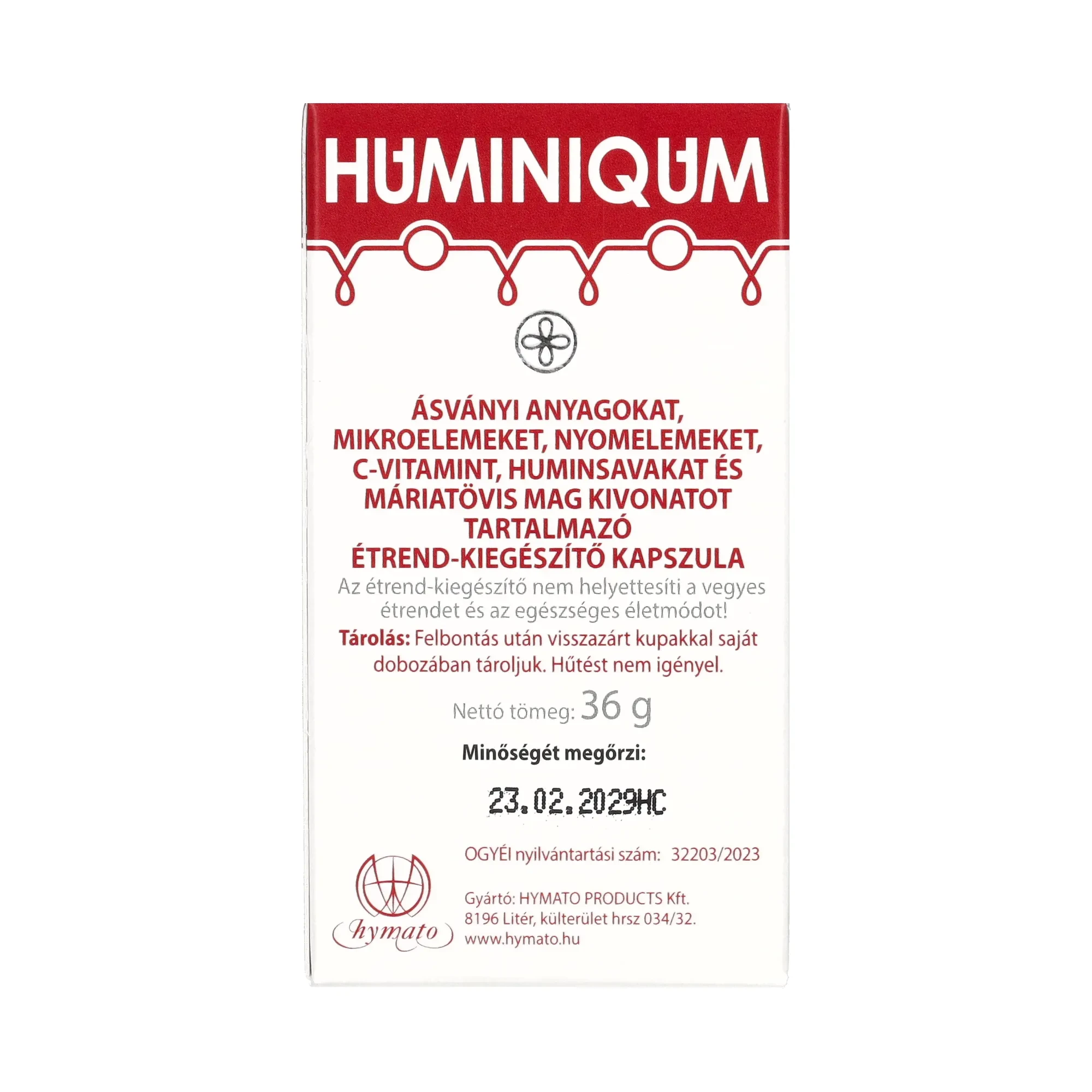 Huminiqum kapszula 120db