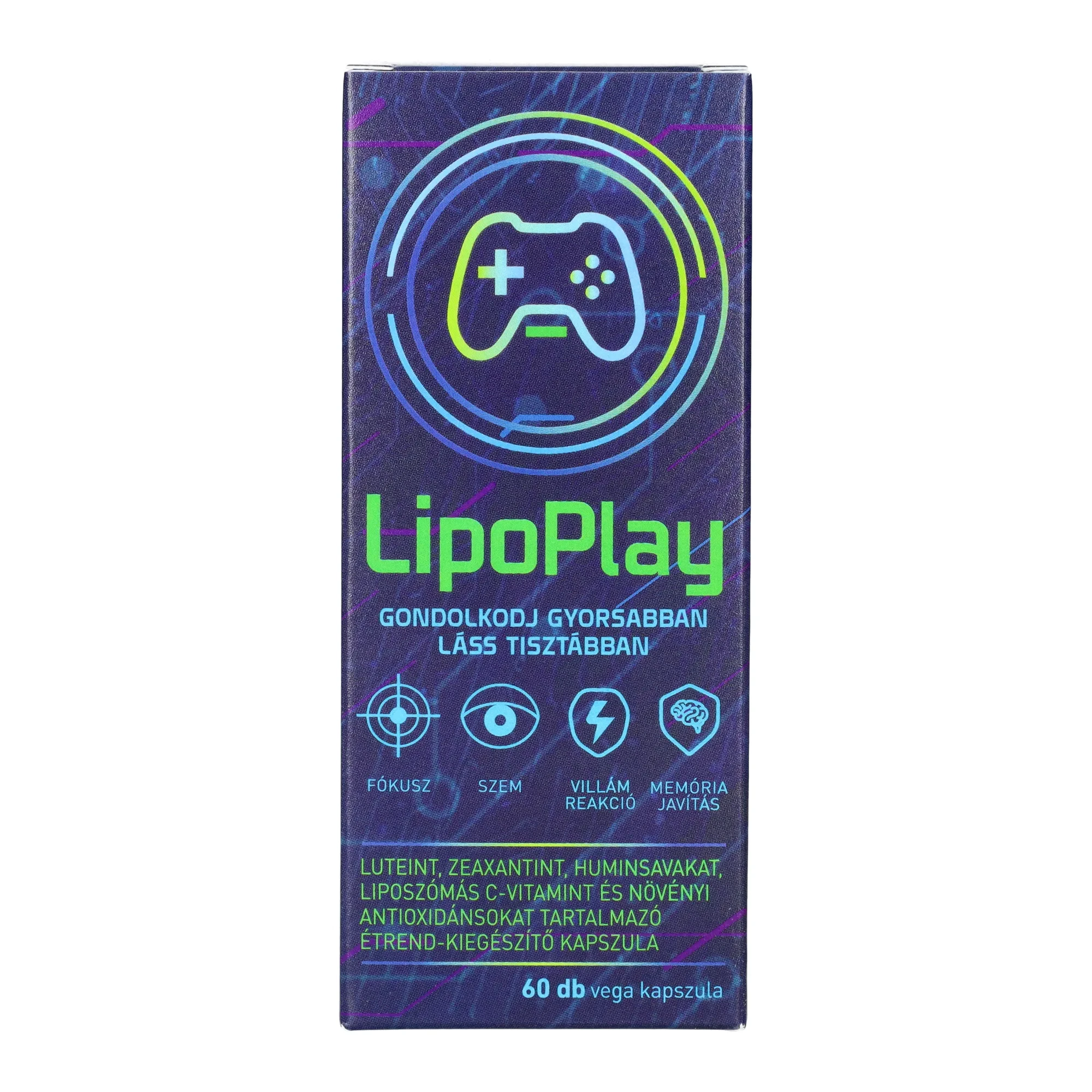 Hymato LipoPlay étrendkiegészítő kapszula 60db