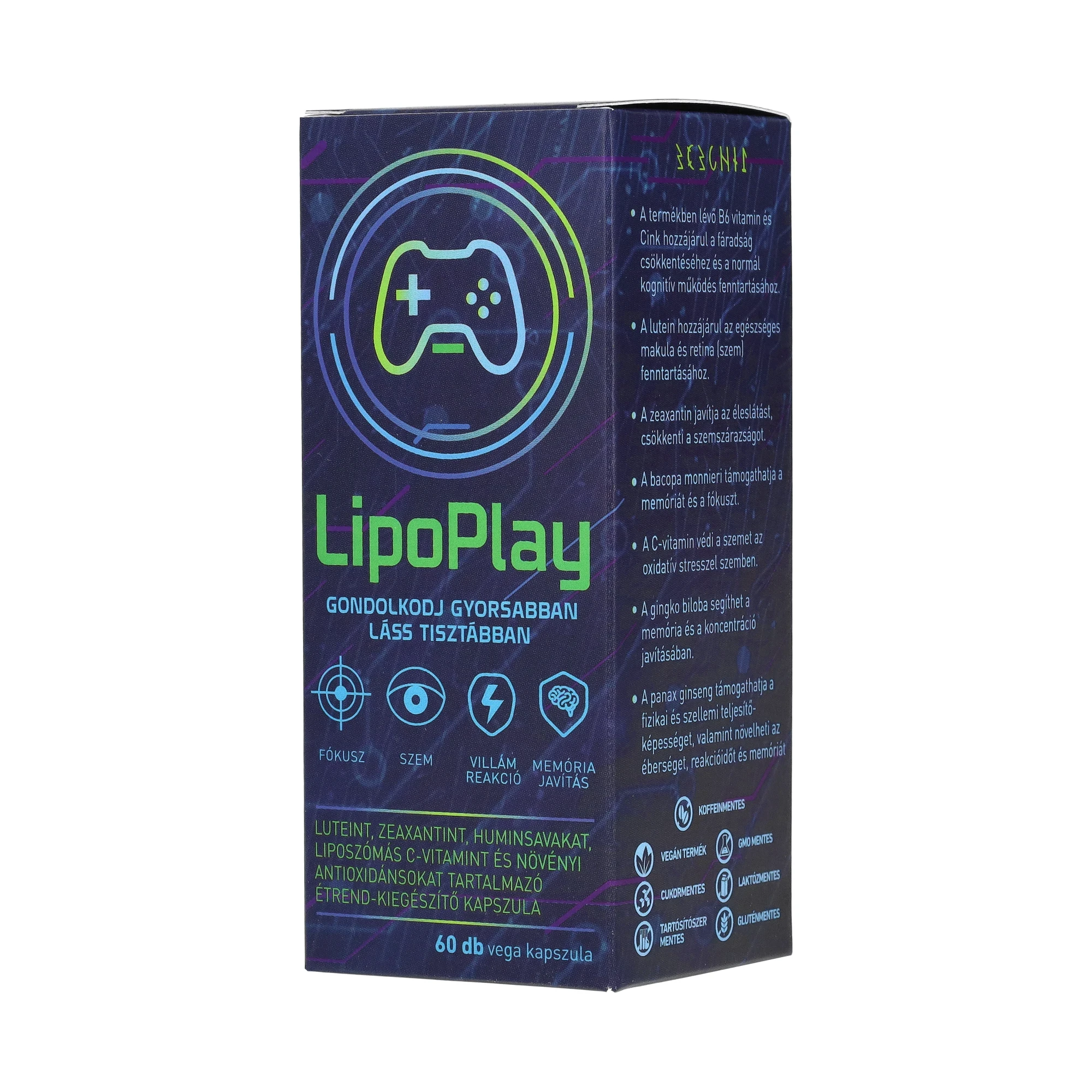 Hymato LipoPlay étrendkiegészítő kapszula 60db