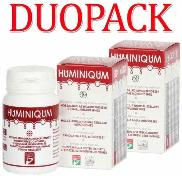 Huminiqum huminsav alapú kapszula 120 db DUOPACK