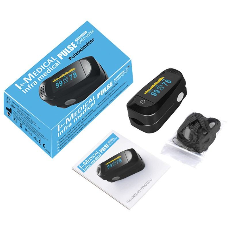 I-Medical professzionális véroxigénmérő és pulzusmérő SPO2