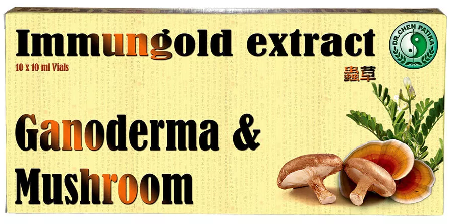 Dr.Chen Immungold Ganoderma Ivóampulla 10x10 ml
