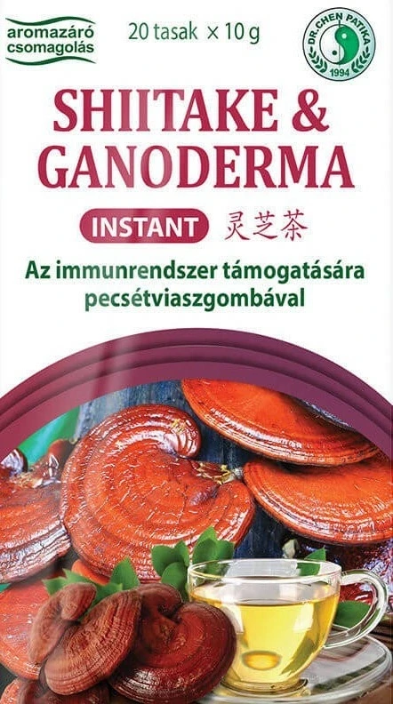 Dr. Chen Instant Shiitake-ganoderma tea 20db x 10g