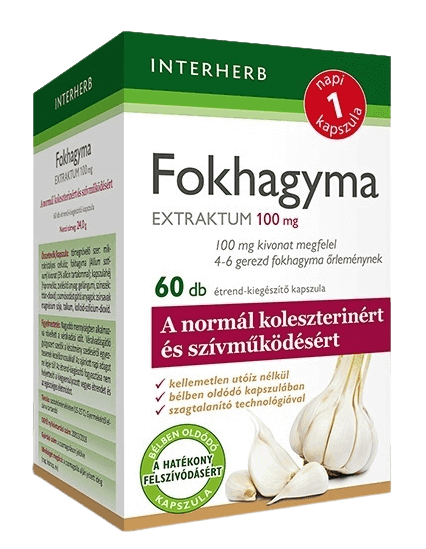 Interherb Fokhagyma Extraktum 60 db