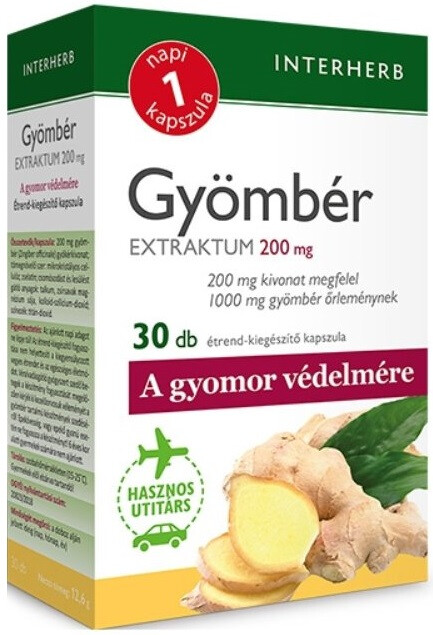 Interherb NAPI1 Gyömbér Extraktum 30 db