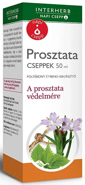 Interherb Napi Csepp Prosztata cseppek 50 ml