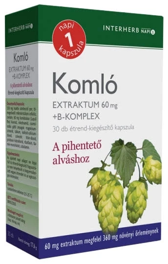Interherb NAPI1 Komló Extraktum 60 mg 30 db