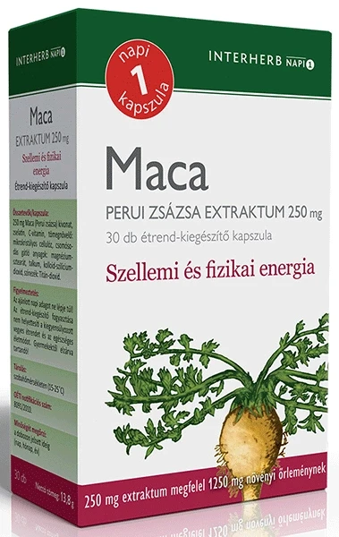 Interherb NAPI1 Maca Perui zsázsa Extraktum 30 db