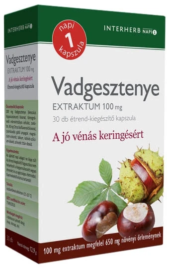 Interherb NAPI1 Vadgesztenye Extraktum kapszula 30 db