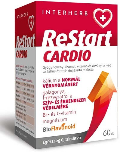 Interherb ReStart Cardio tabletta 60db