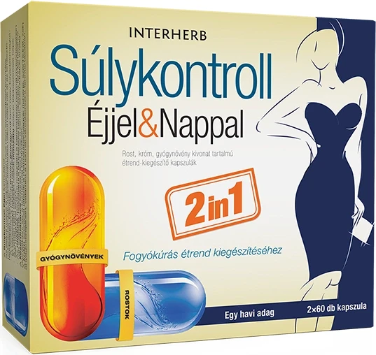 Interherb Súlykontroll kapszula 2x60db