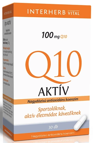 Interherb VITAL Q10 Aktív kapszula 30db