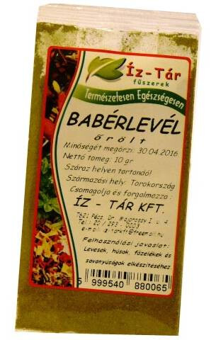 ÍZTÁR Babérlevél őrölt 10 g