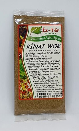 ÍZTÁR Kínai Wok fűszerkeverék 20 g