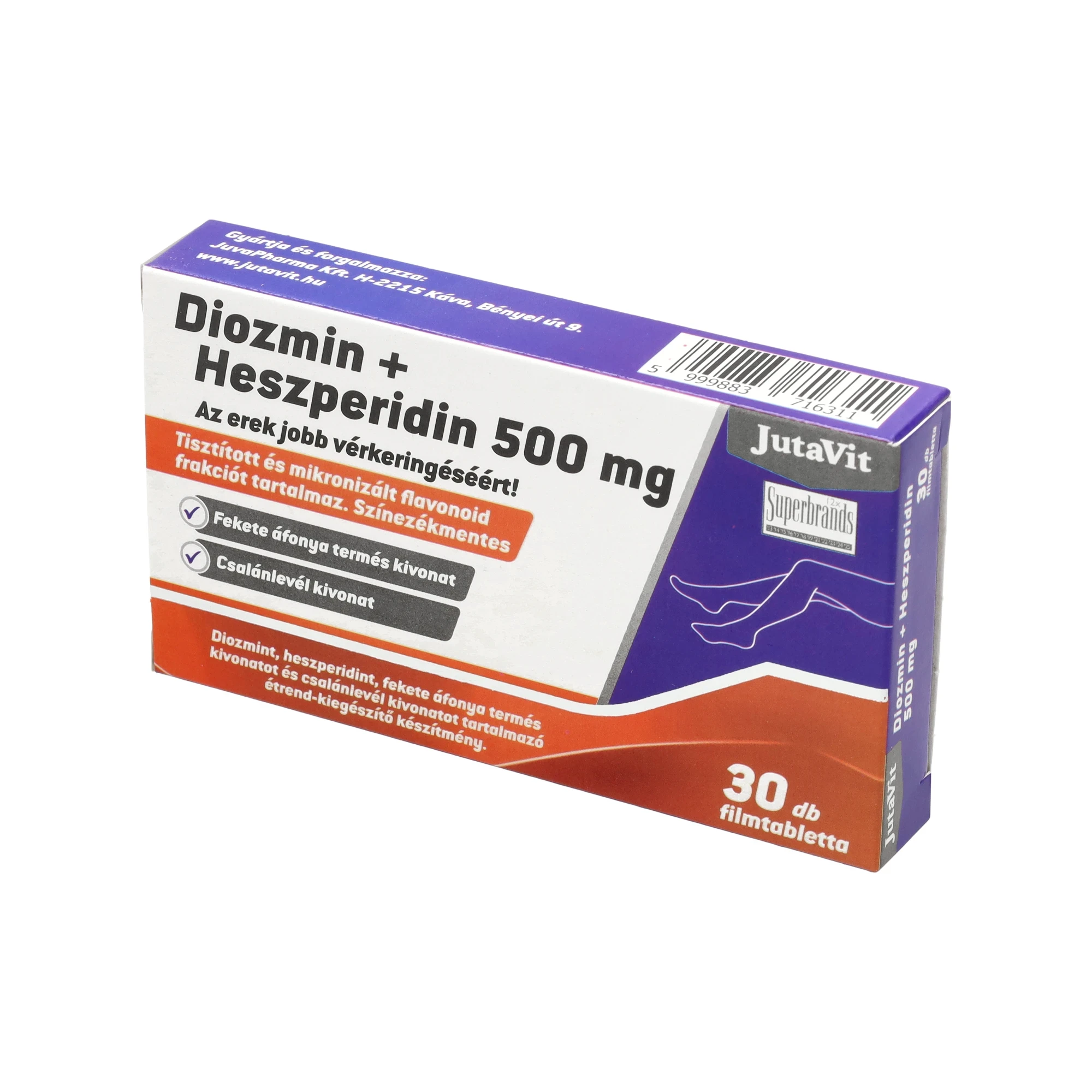 Jutavit Diozmin + Heszperidin 30db 500mg