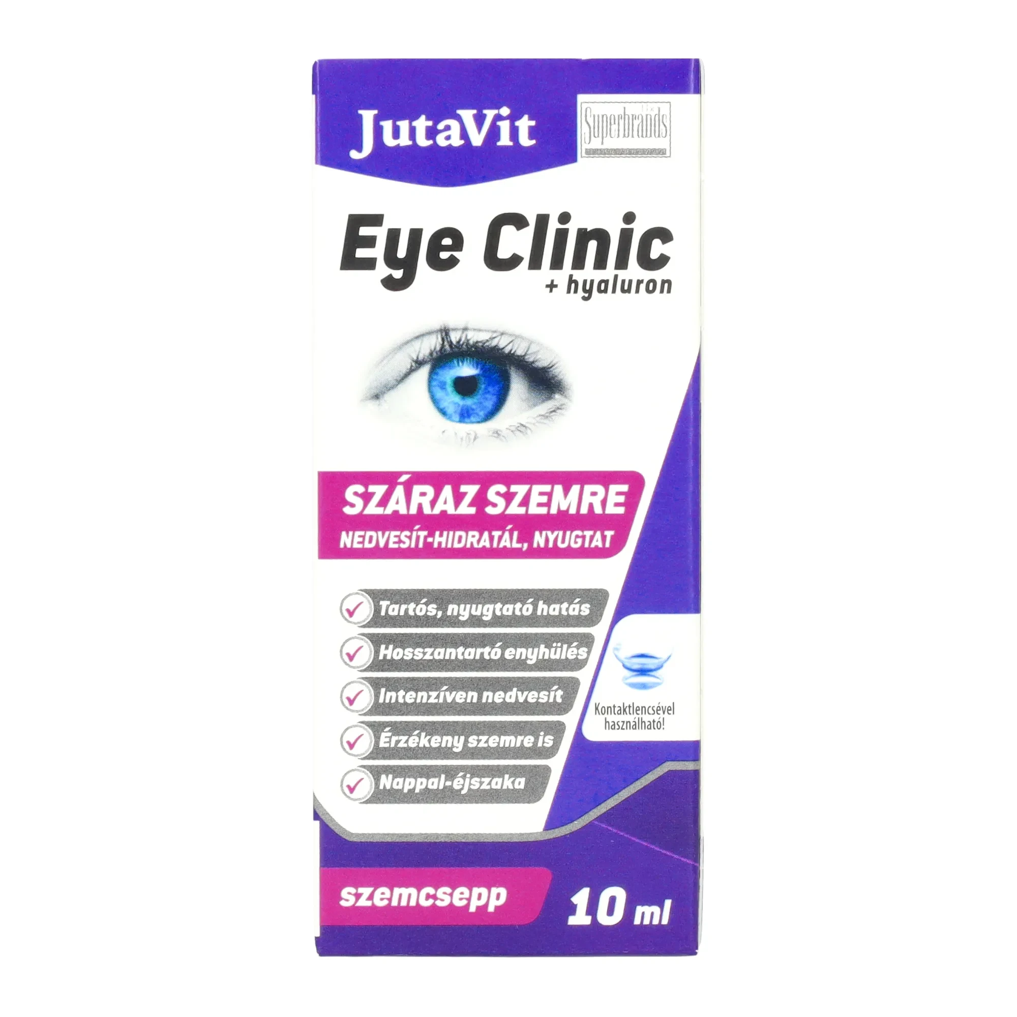 Jutavit  EyeClinic száraz szemre 10ml