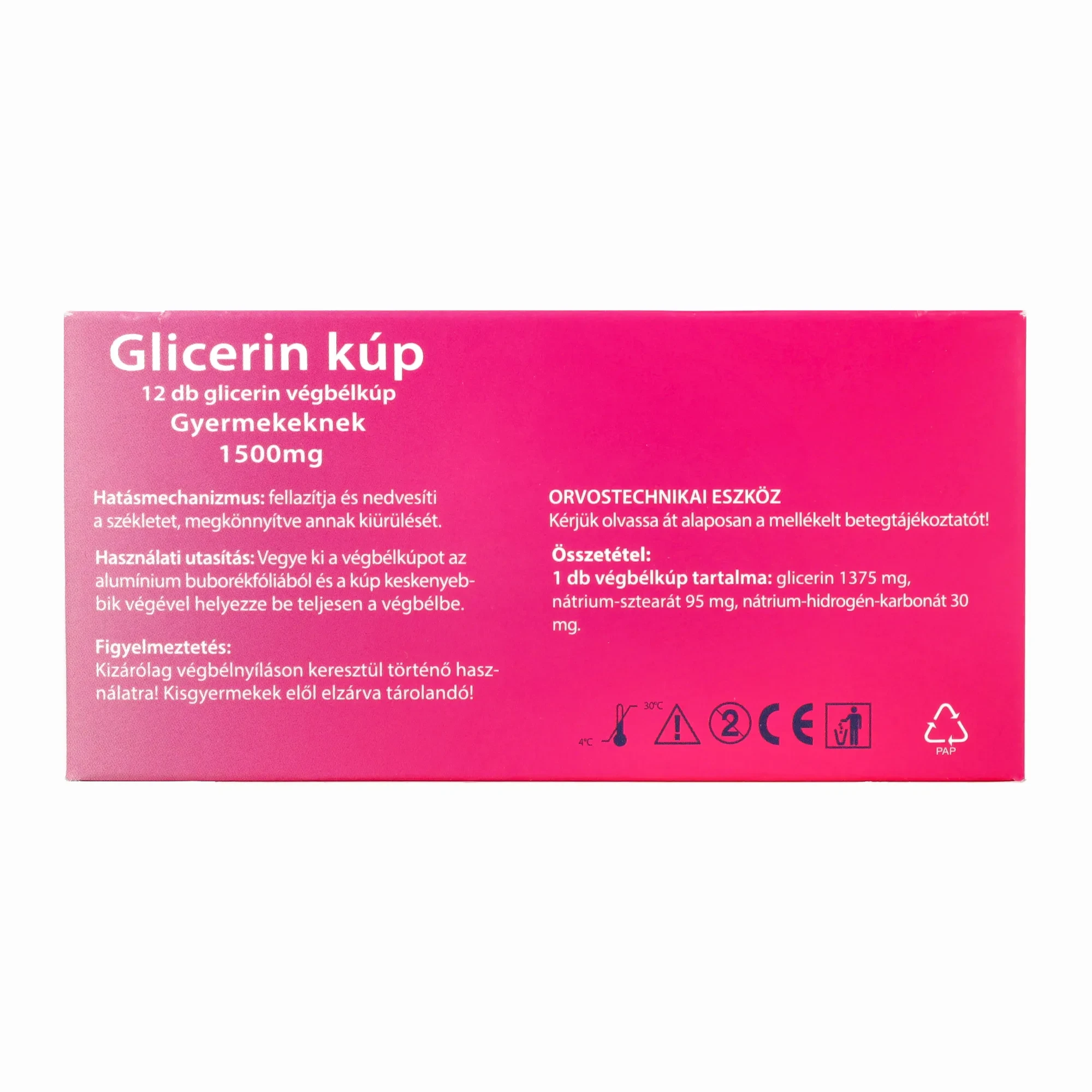 JutaVit Glicerin kúp gyermekeknek 12db