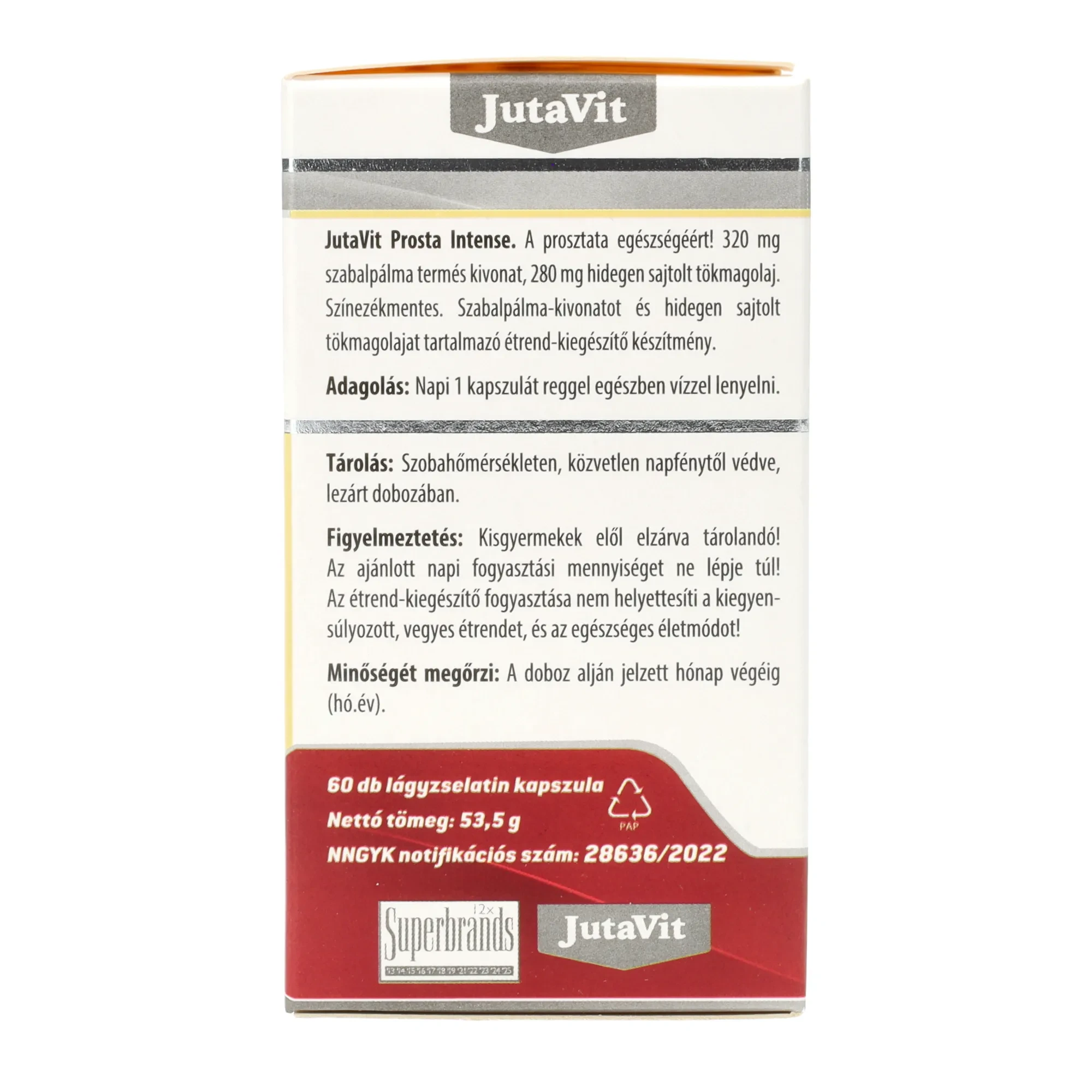 JutaVit Prosta Intense 60db