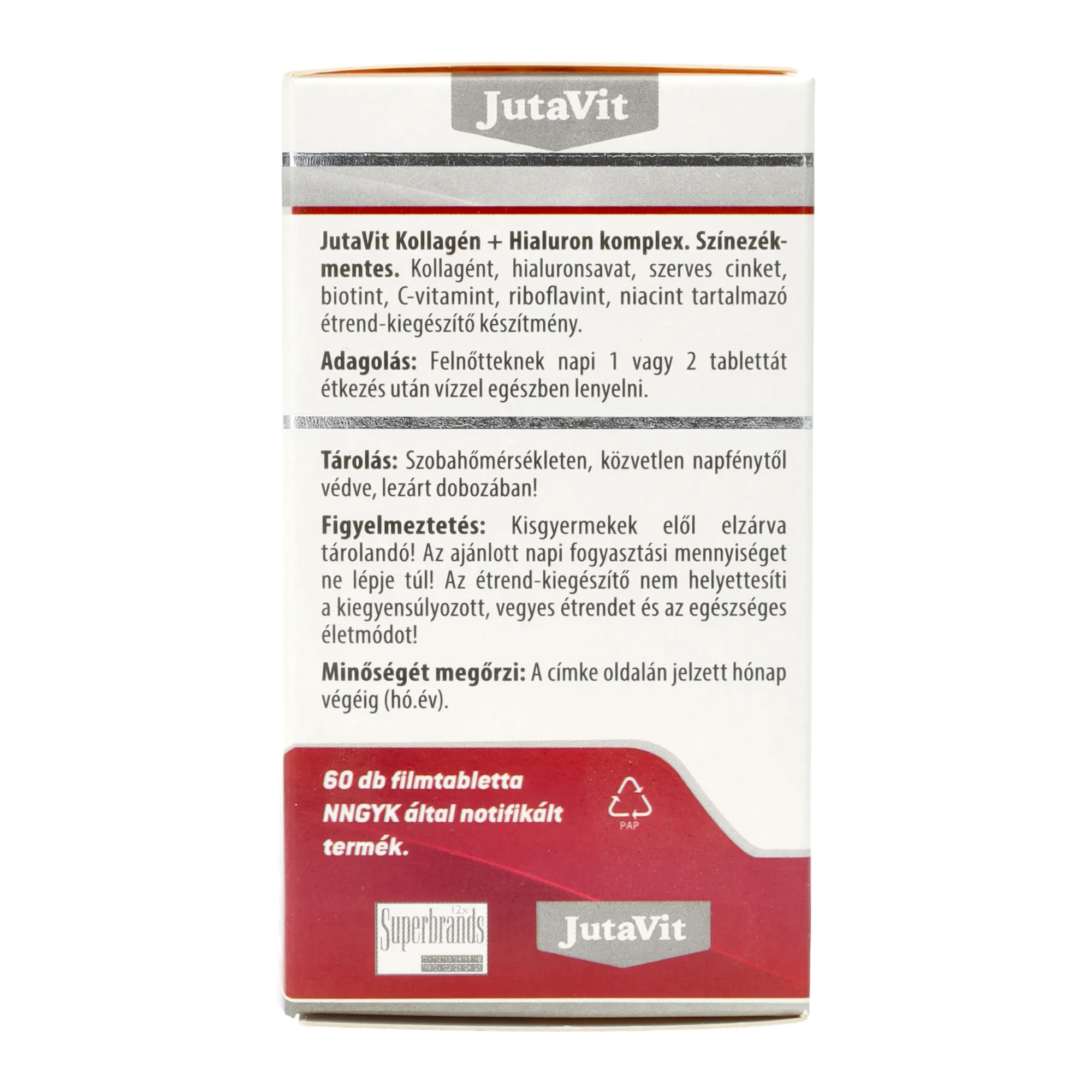 JutaVit Kollagén Komplex 60db