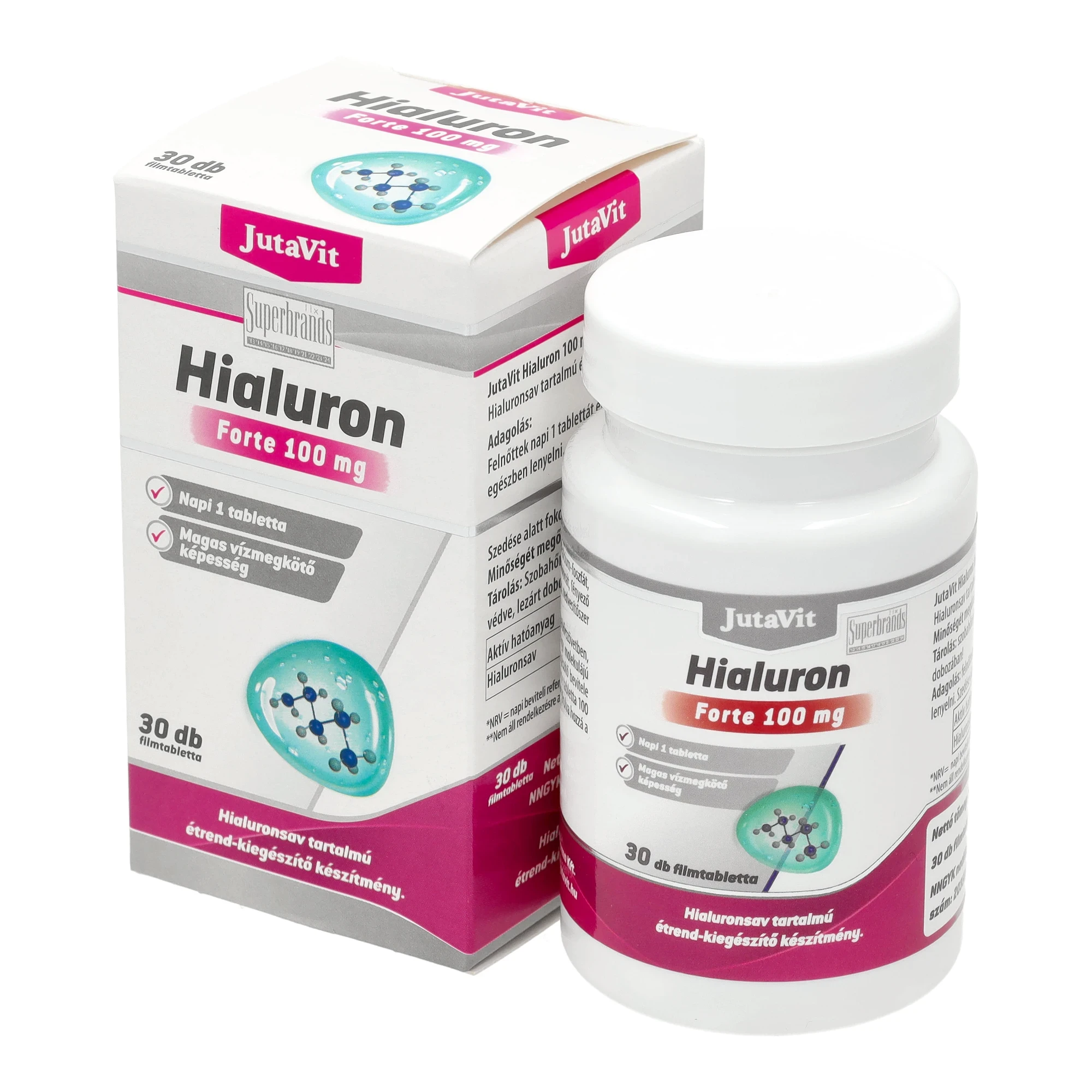 JutaVit HIALURON forte 100mg 30db