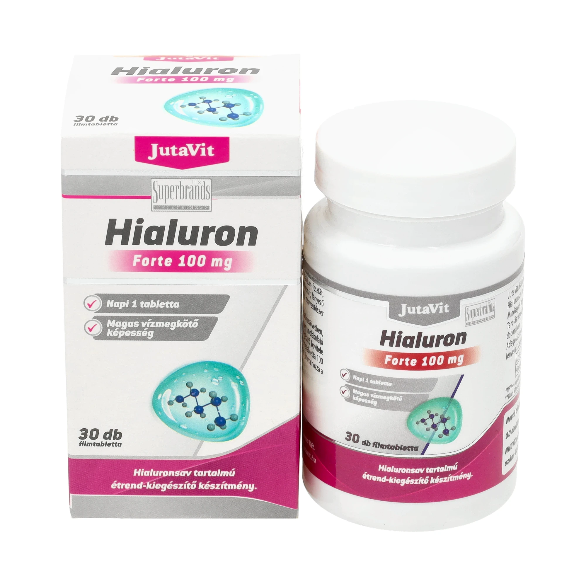 JutaVit HIALURON forte 100mg 30db