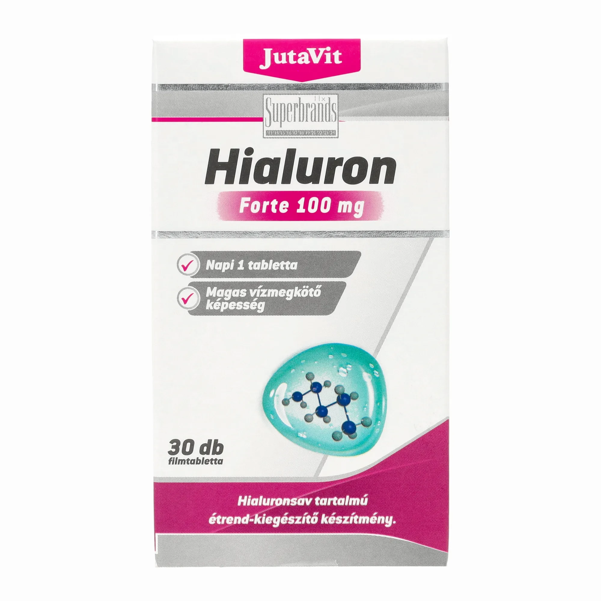 JutaVit HIALURON forte 100mg 30db