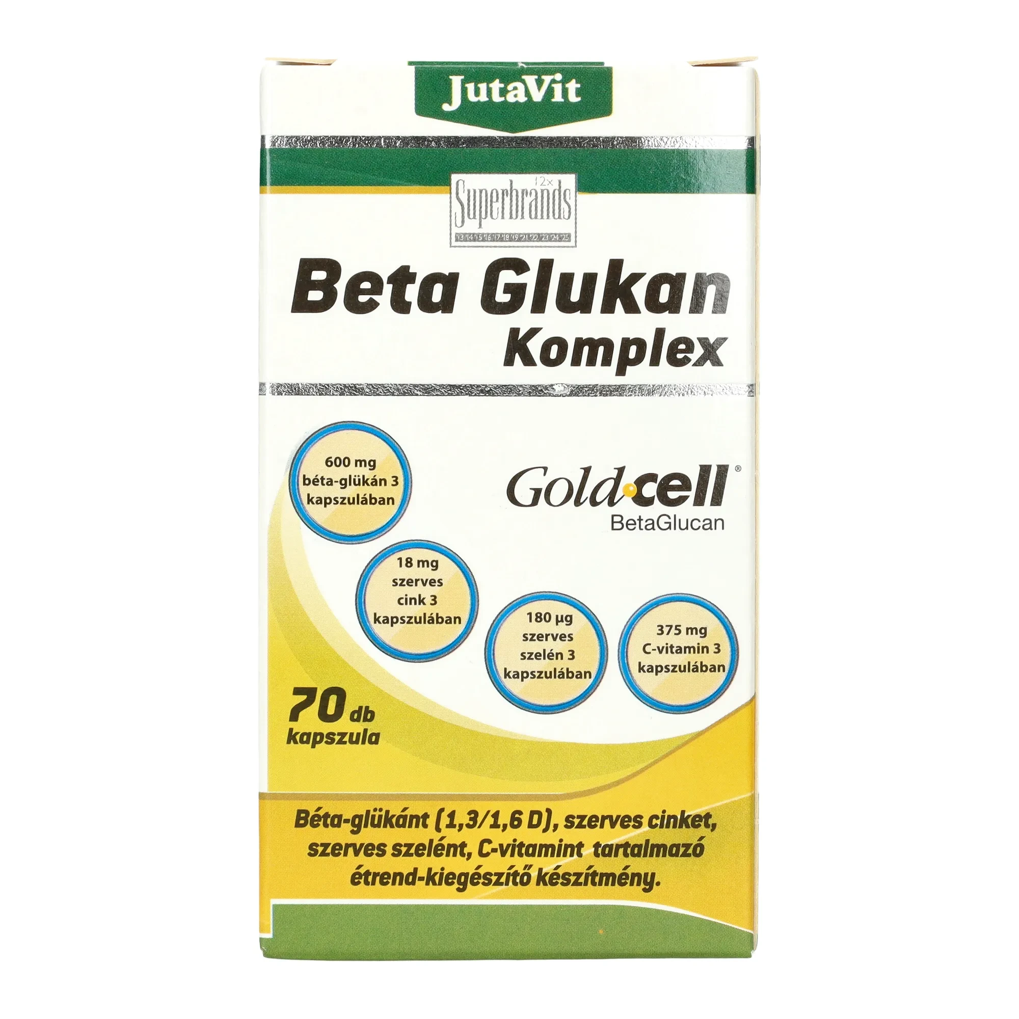 Jutavit Beta Glukan komplex 70db